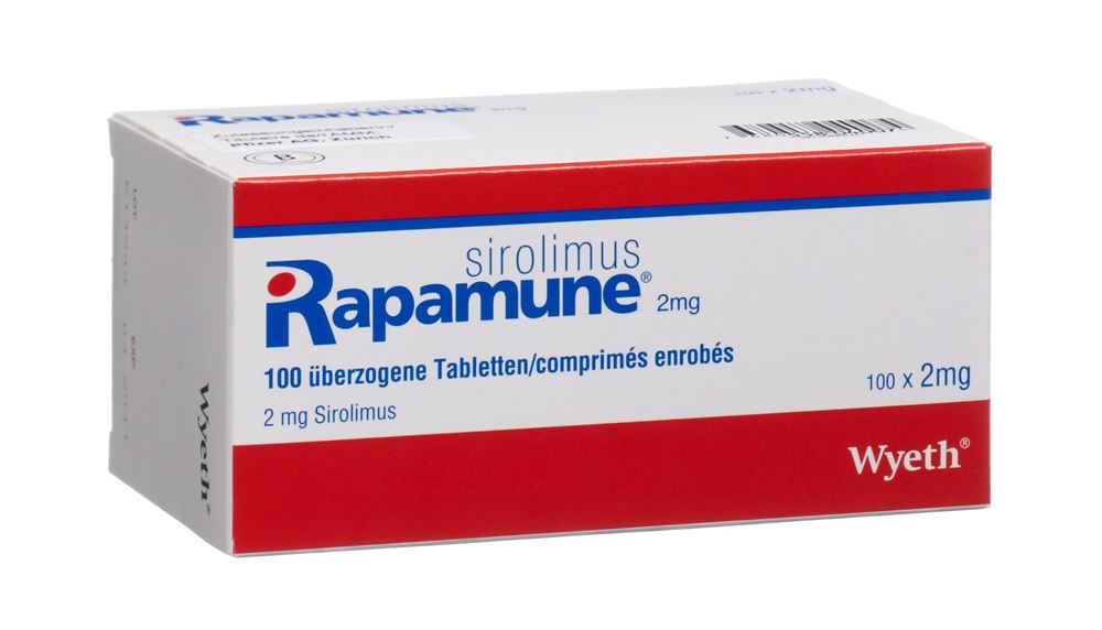 RAPAMUNE cpr 2 mg 100 pce