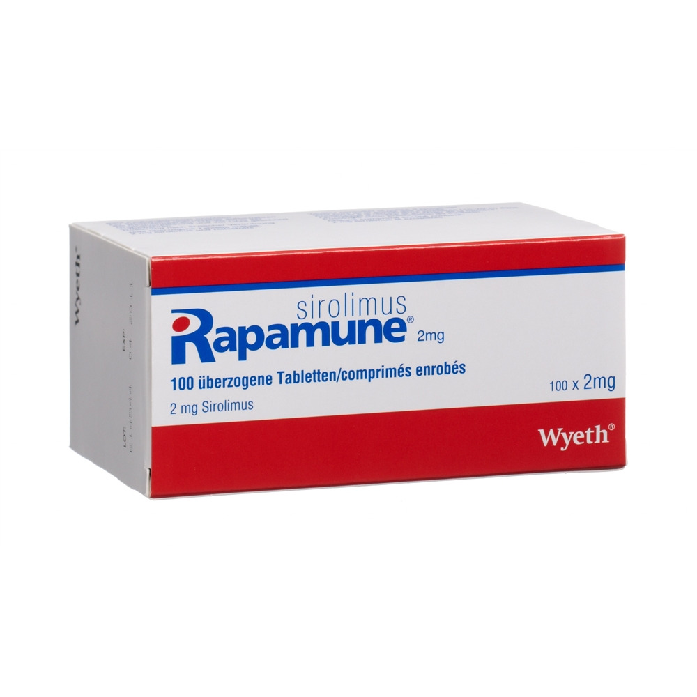 RAPAMUNE cpr 2 mg 100 pce
