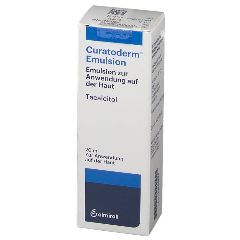 Curatoderm Lotion, Emulsion zur Anwendung auf der Haut