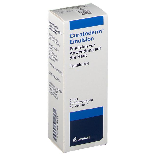 Curatoderm Lotion, Emulsion zur Anwendung auf der Haut
