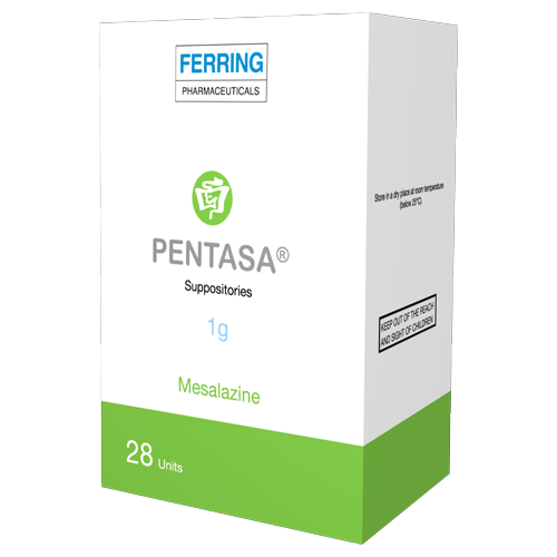 Pentasa, Suppositorien