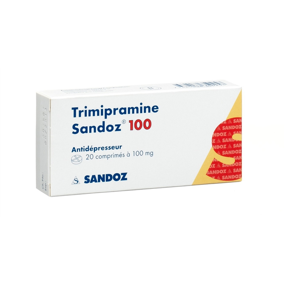 TRIMIPRAMINE Sandoz cpr 100 mg 20 pce