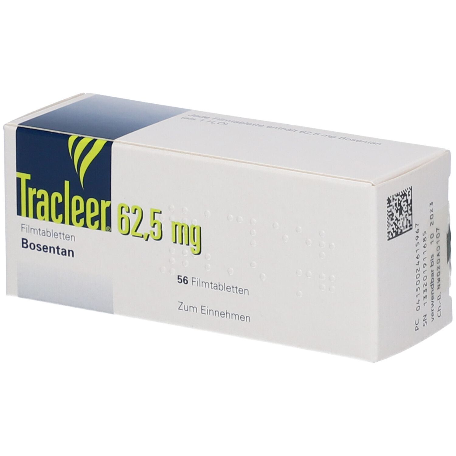 Tracleer 62,5 mg, Filmtabletten