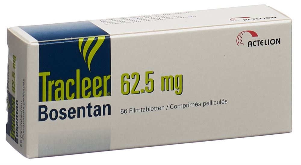 Tracleer 62,5 mg, Filmtabletten