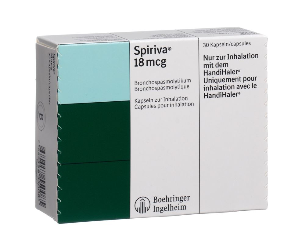 Spiriva 18 mcg, Kapseln zur Inhalation