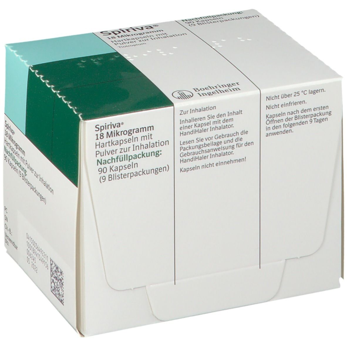 SPIRIVA caps inh 18 mcg 90 pce