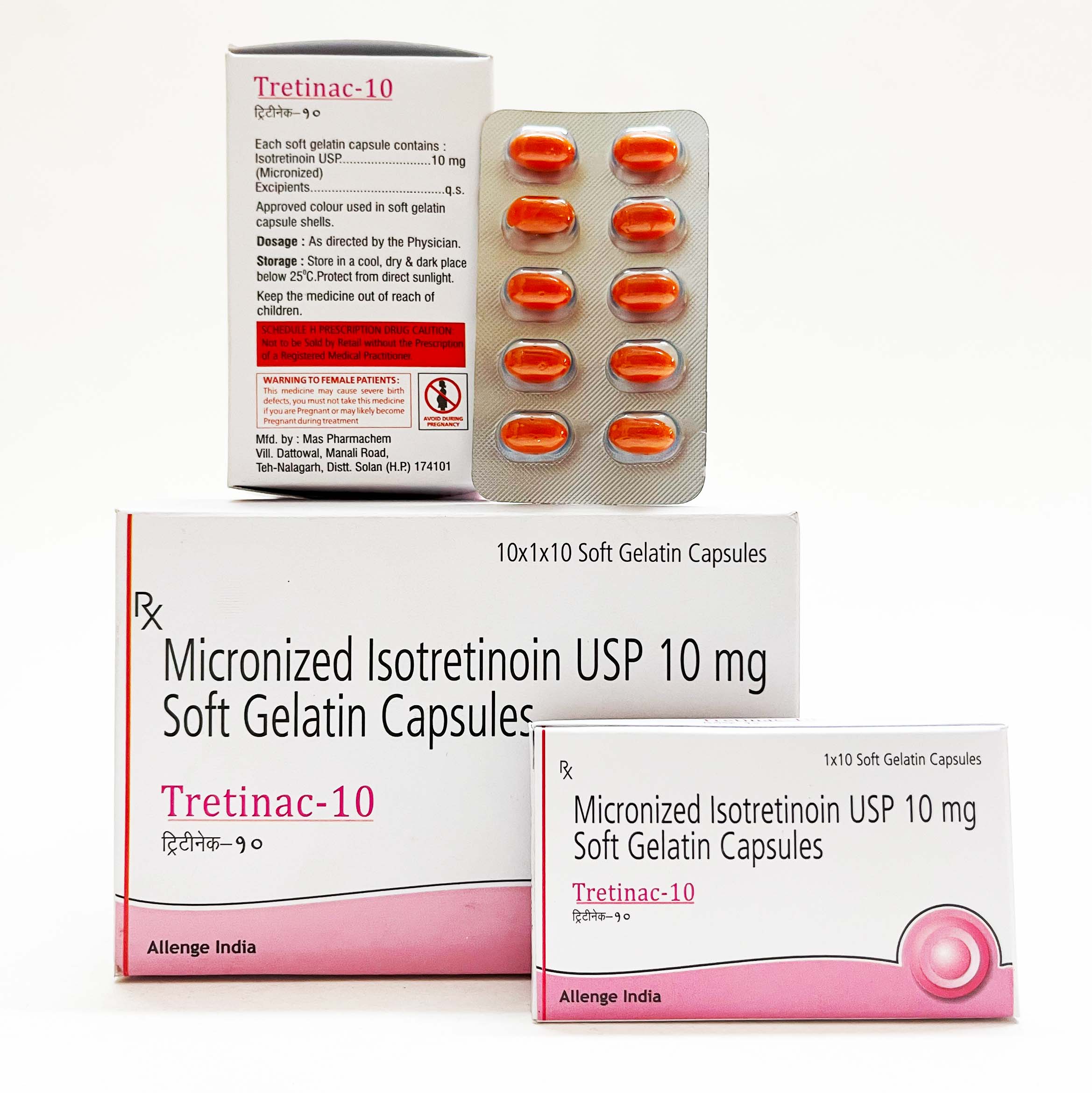 Tretinac 10 mg, Weichkapseln