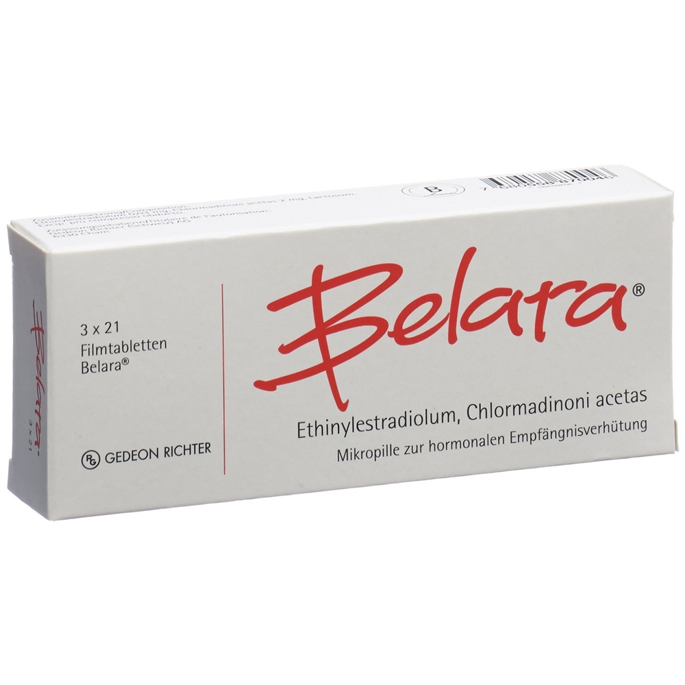 Belara, Filmtabletten
