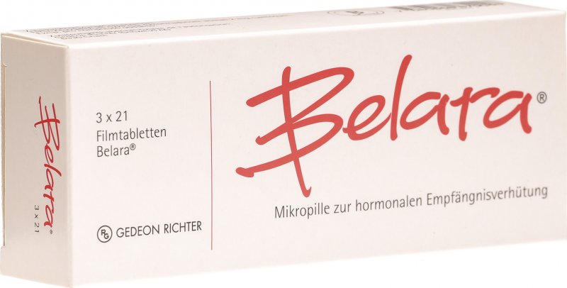 Belara, Filmtabletten