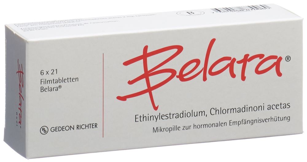 Belara, Filmtabletten