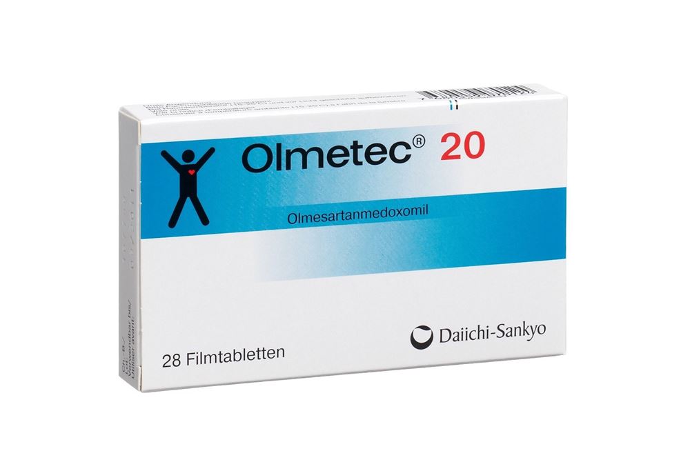 OLMETEC cpr pell 20 mg 28 pce