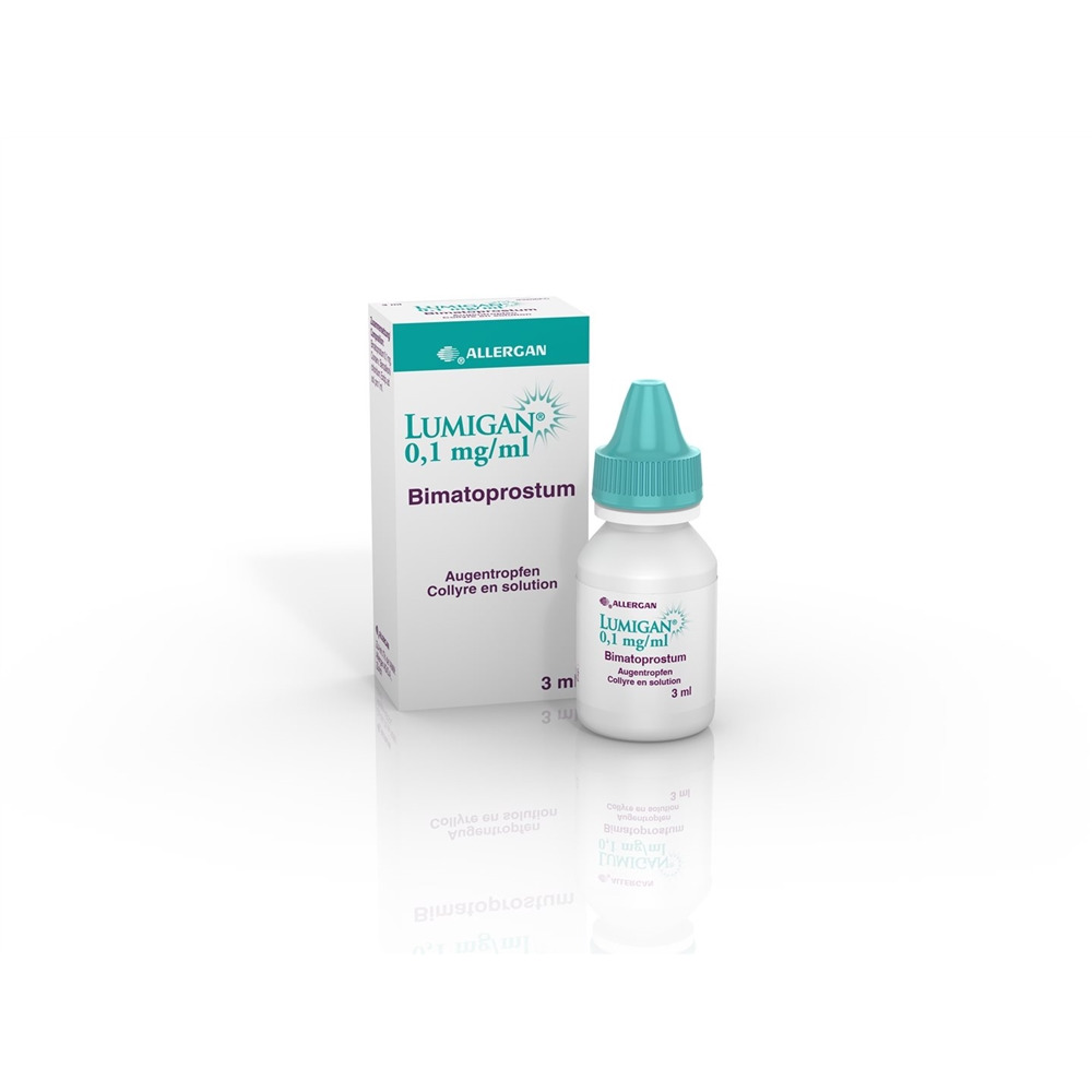 LUMIGAN gtt opht 0.1 mg/ml 3 fl 3 ml