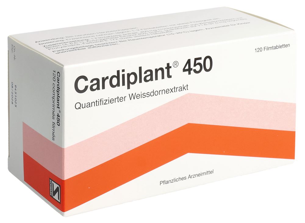 CARDIPLANT 450 cpr pell 120 pce