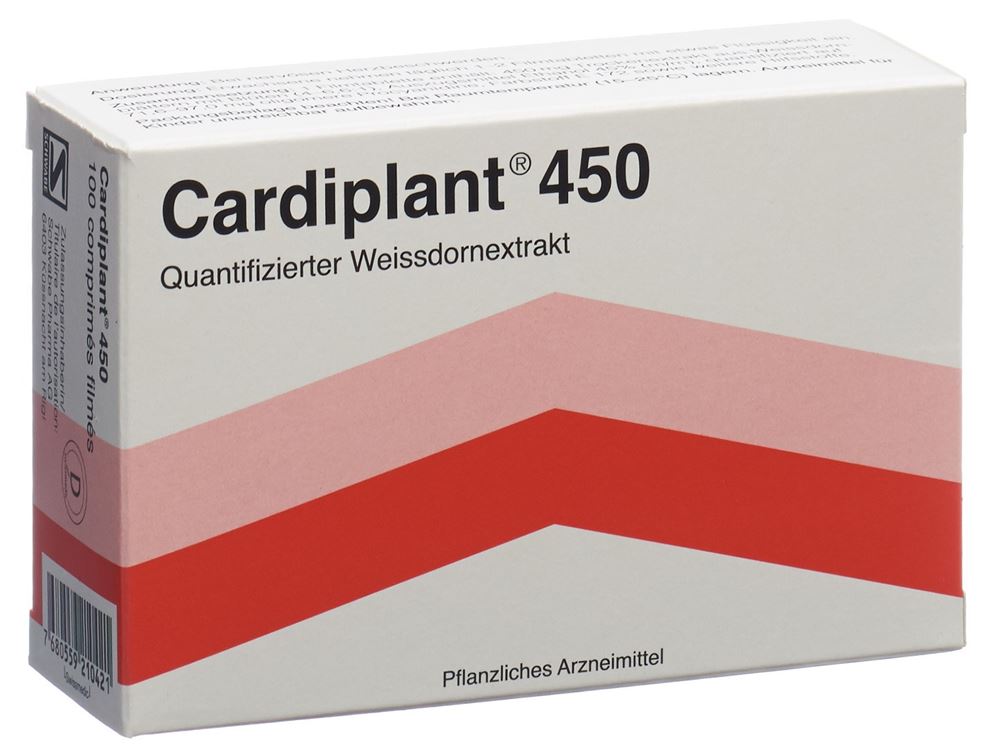 CARDIPLANT 450 cpr pell 100 pce