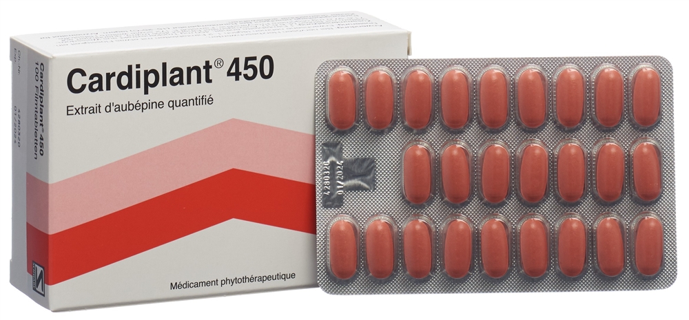 CARDIPLANT 450 cpr pell 100 pce