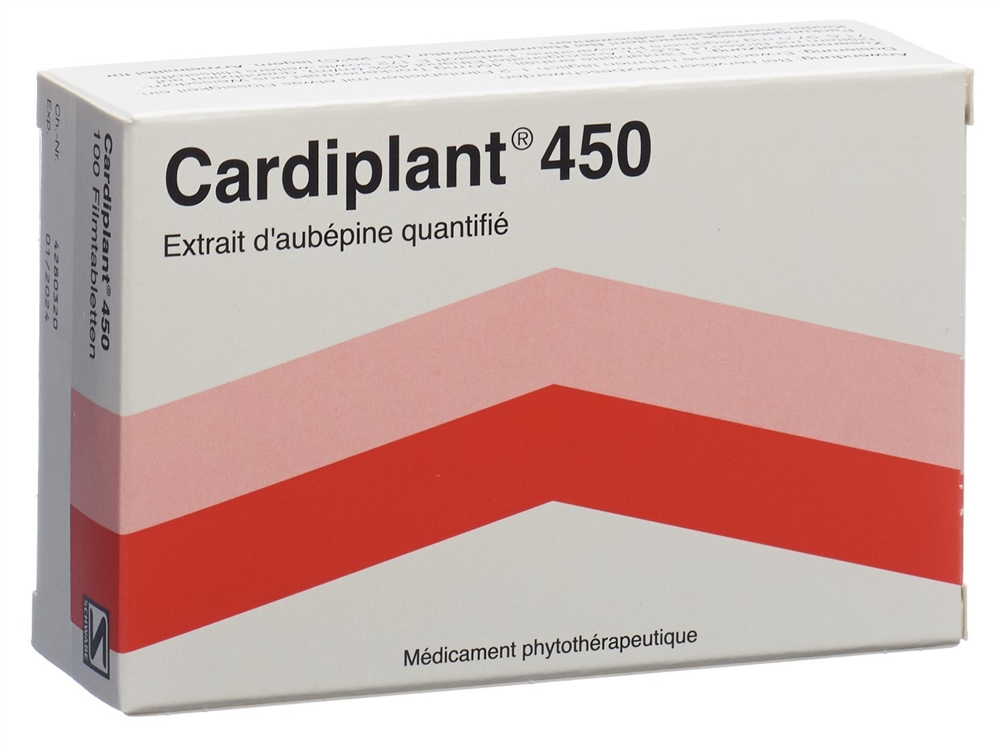CARDIPLANT 450 cpr pell 100 pce