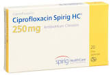 Ciprofloxacin Spirig HC 250, Filmtabletten