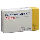 Ciprofloxacin Spirig HC 750, Filmtabletten