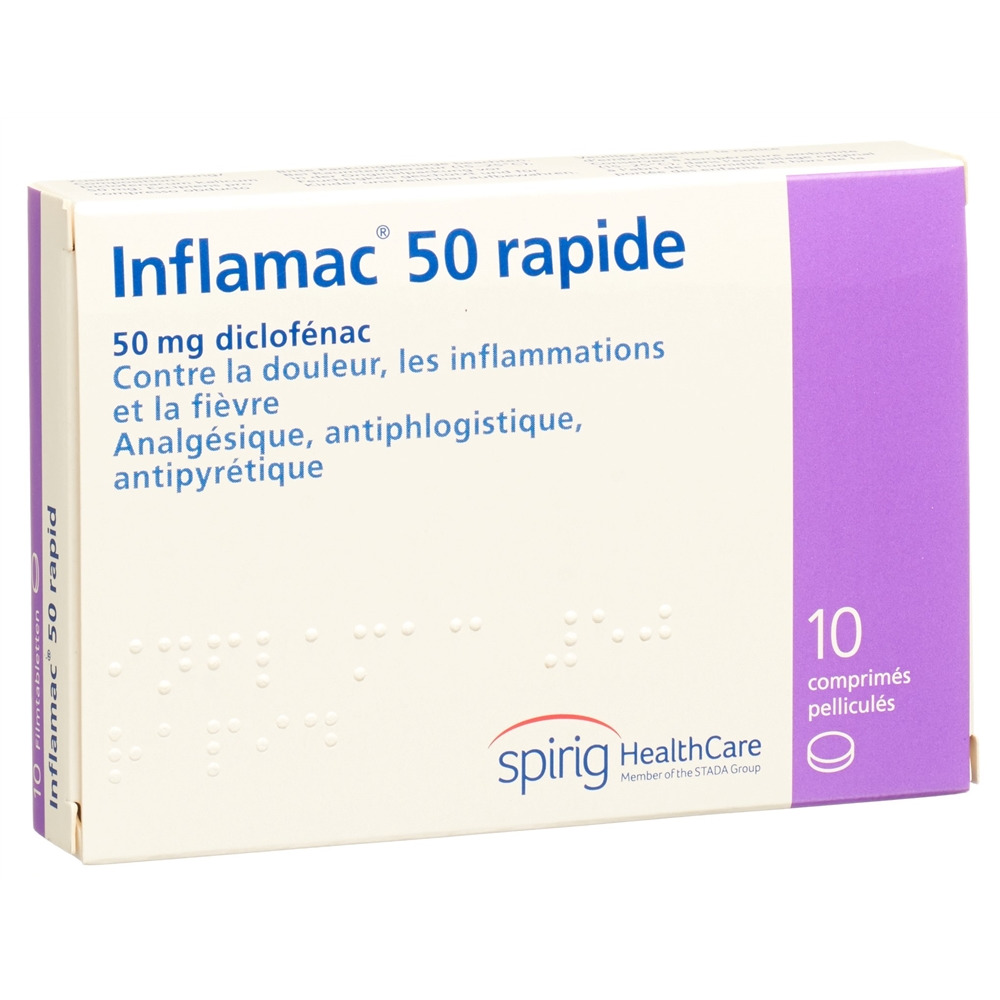Inflamac 50 rapid, Filmtabletten