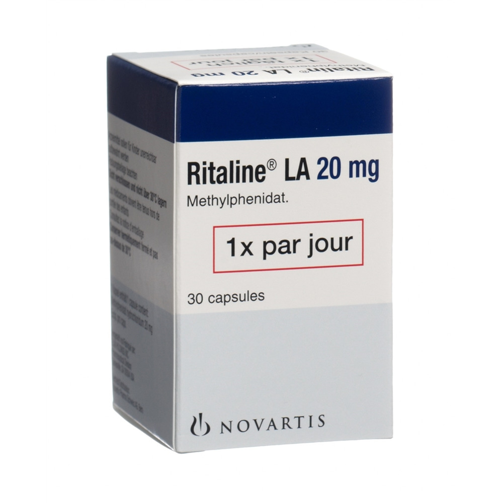 Ritalin LA 20 mg, Kapseln