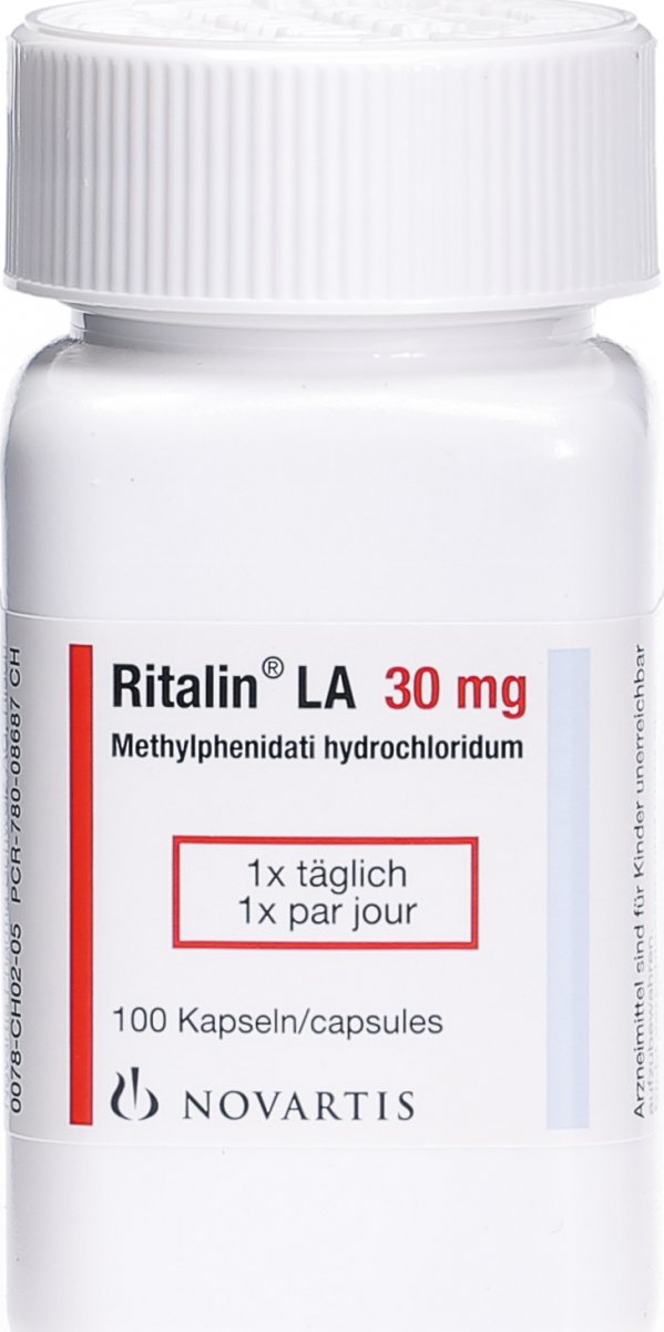 Ritalin LA 30 mg, Kapseln