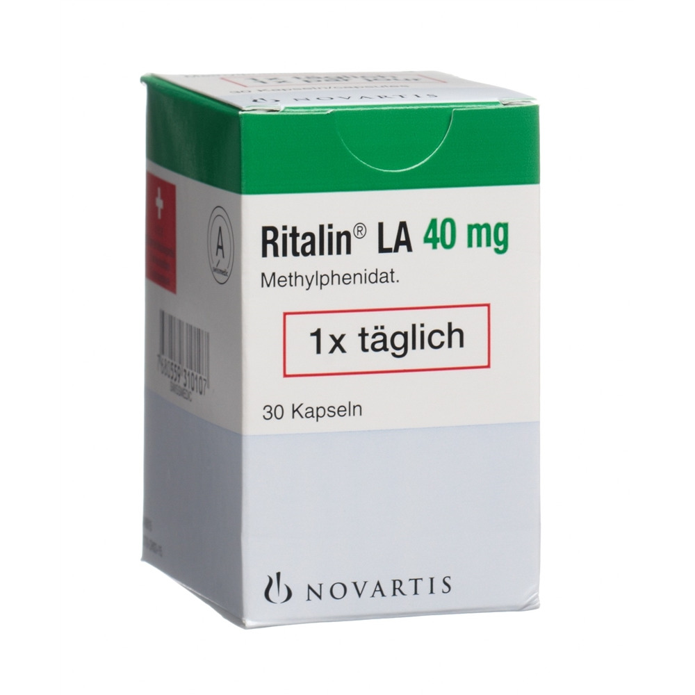 Ritalin LA 40 mg, Kapseln