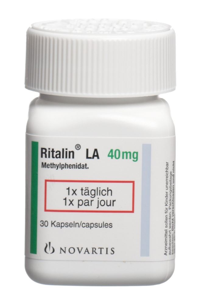 Ritalin LA 40 mg, Kapseln
