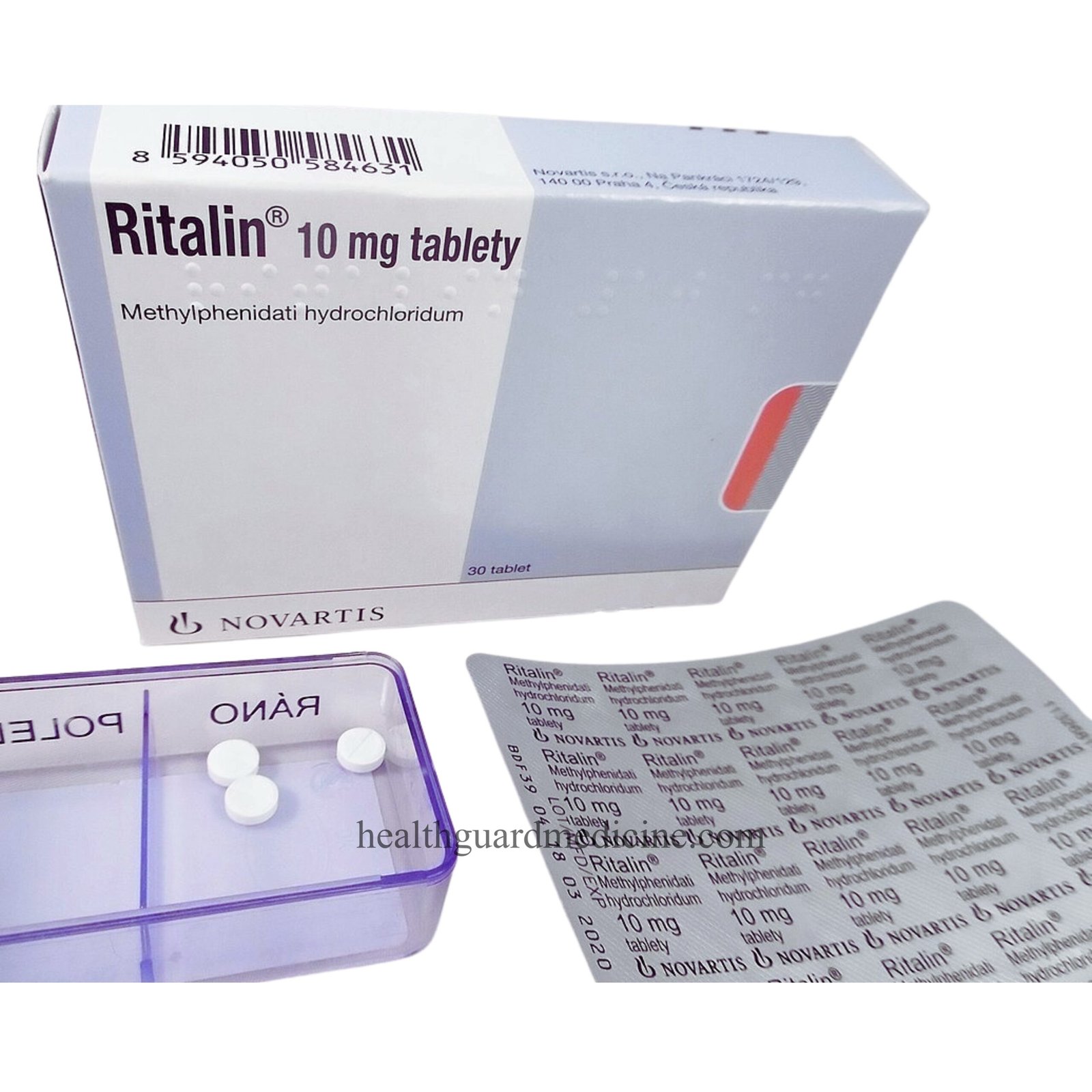 Ritalin LA 10 mg, Kapseln