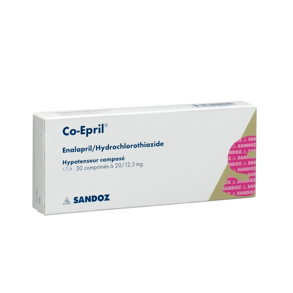 CO-EPRIL cpr 20/12.5 mg 30 pce