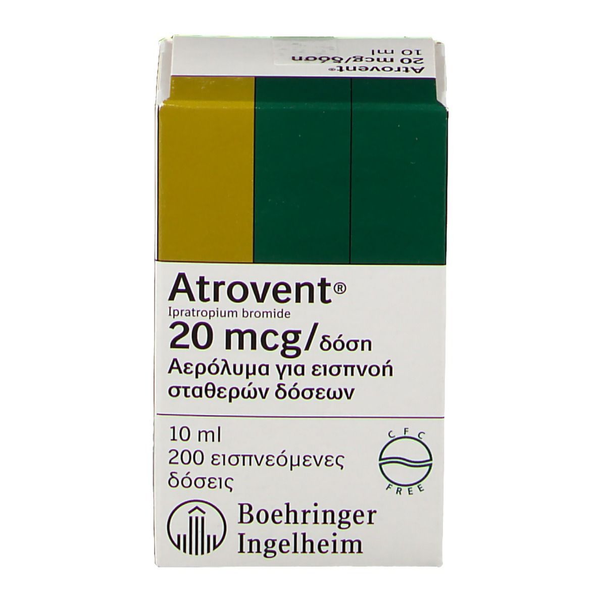 Atrovent N, Dosier-Aerosol