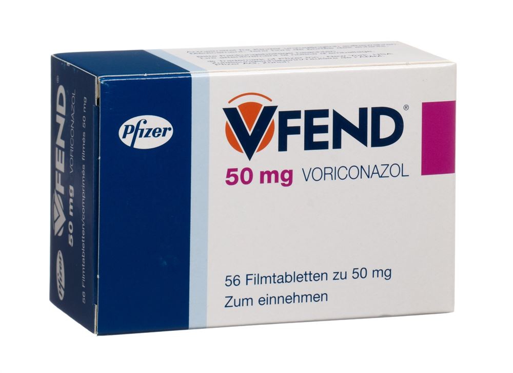 VFEND cpr pell 50 mg 56 pce
