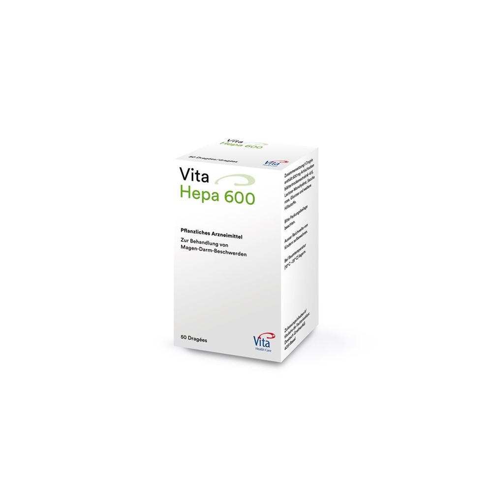 Vita Hepa 600, Dragées