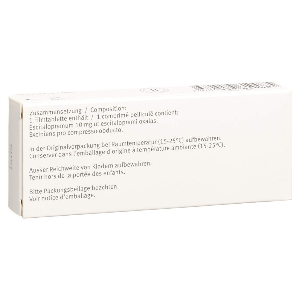 Cipralex cpr pell 10 mg, , Cipralex cpr pell 10 mg 14 pce