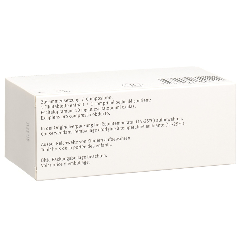 CIPRALEX cpr pellic 10 mg 98 pce
