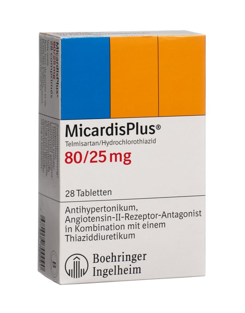 MICARDIS PLUS cpr 80/25 mg 28 pce