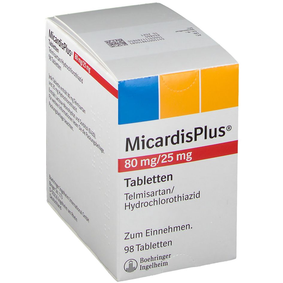 Micardis Plus 80/25 mg, Tabletten