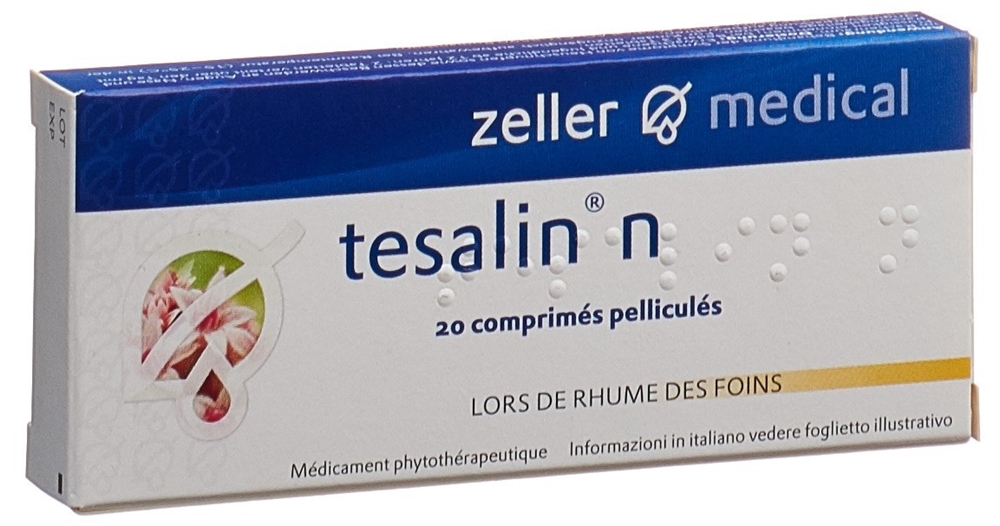 TESALIN N cpr pellic 20 pce