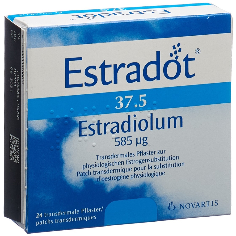 ESTRADOT patch mat 37.5 mcg/24h 24 pce
