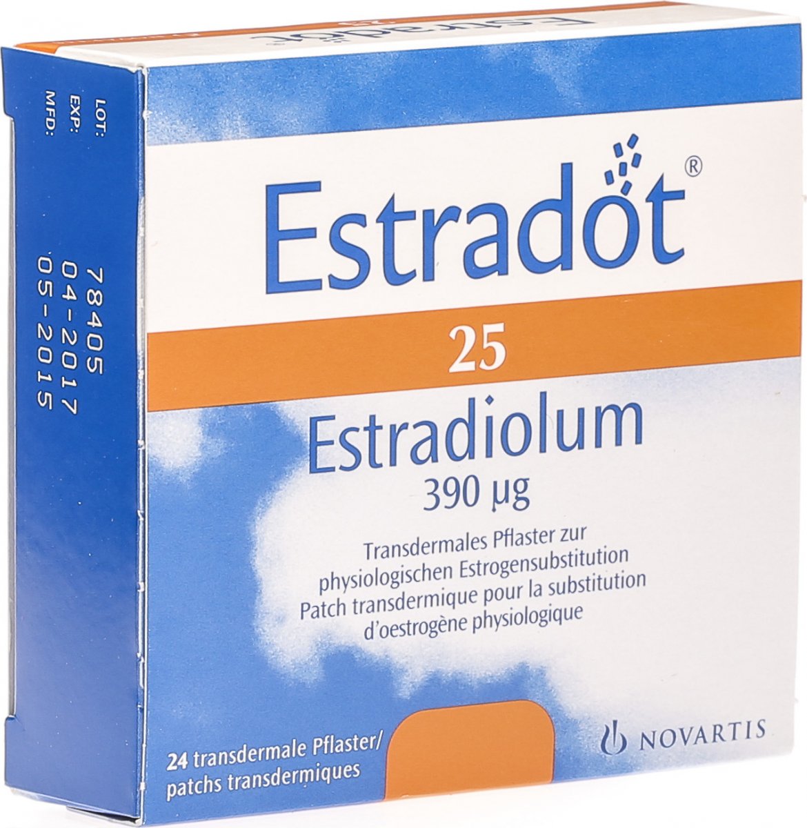 Estradot 25, Transdermales Pflaster