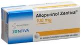 ALLOPURINOL Zentiva cpr 100 mg 50 pce