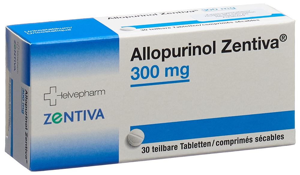 ALLOPURINOL Zentiva cpr 300 mg 30 pce