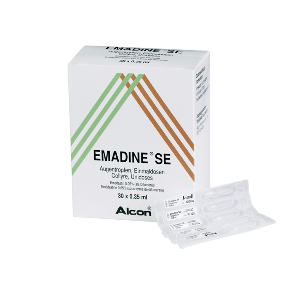EMADINE SE 0.5mg/ml sol opht 30 x 0.35 ml