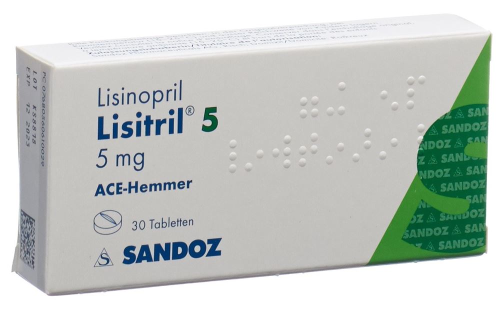 LISITRIL cpr 5 mg 30 pce