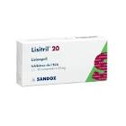 LISITRIL cpr 20 mg 100 pce