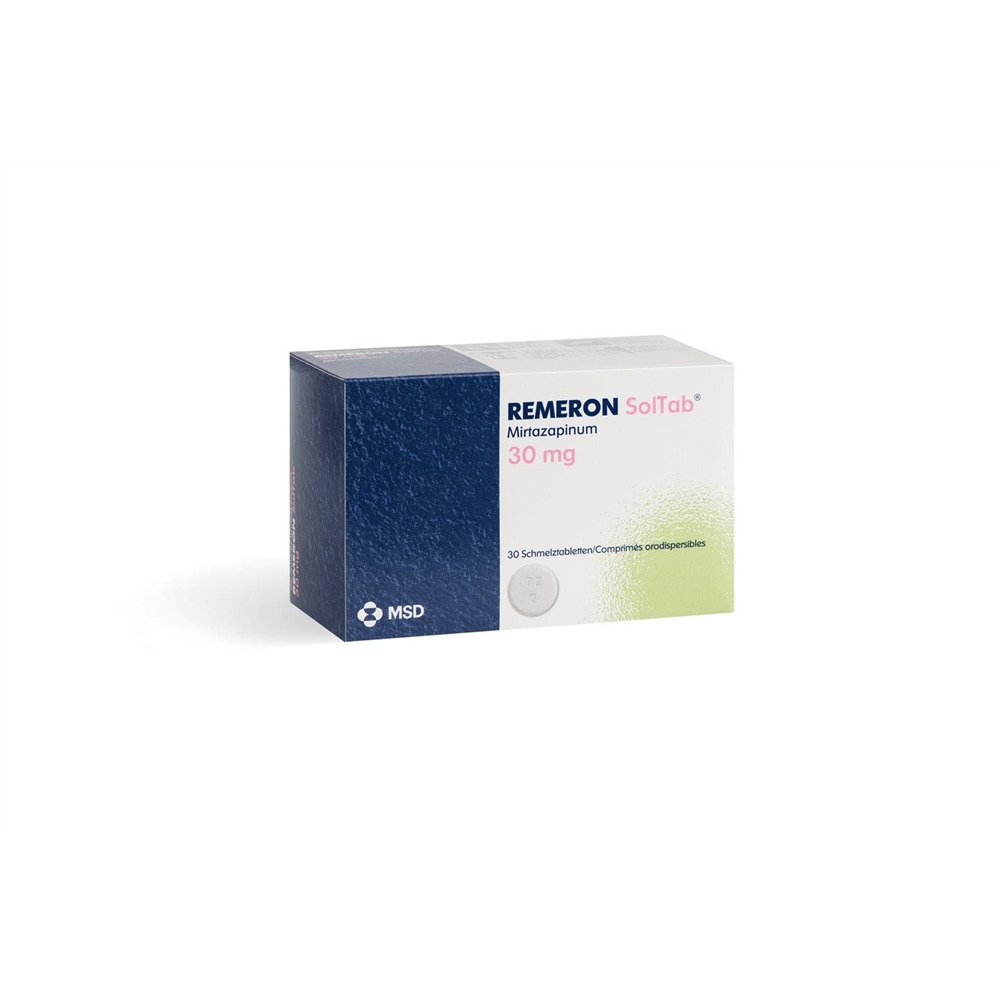 REMERON SolTab cpr orodisp 30 mg 30 pce