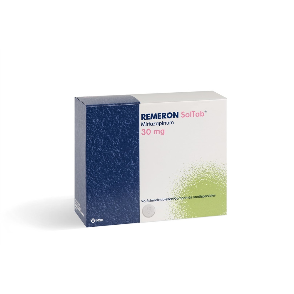 REMERON SolTab cpr orodisp 30 mg 96 pce