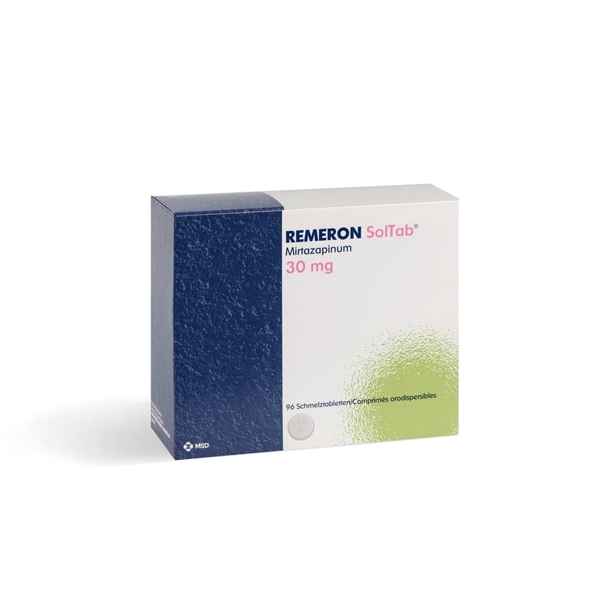 Remeron SolTab 30 mg, Schmelztabletten