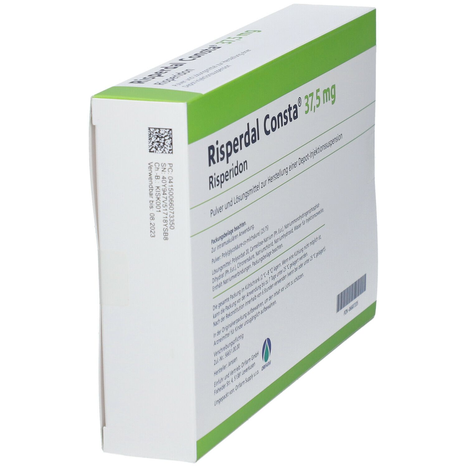 RISPERDAL CONSTA subst sèche 37.5 mg c sol kit inj