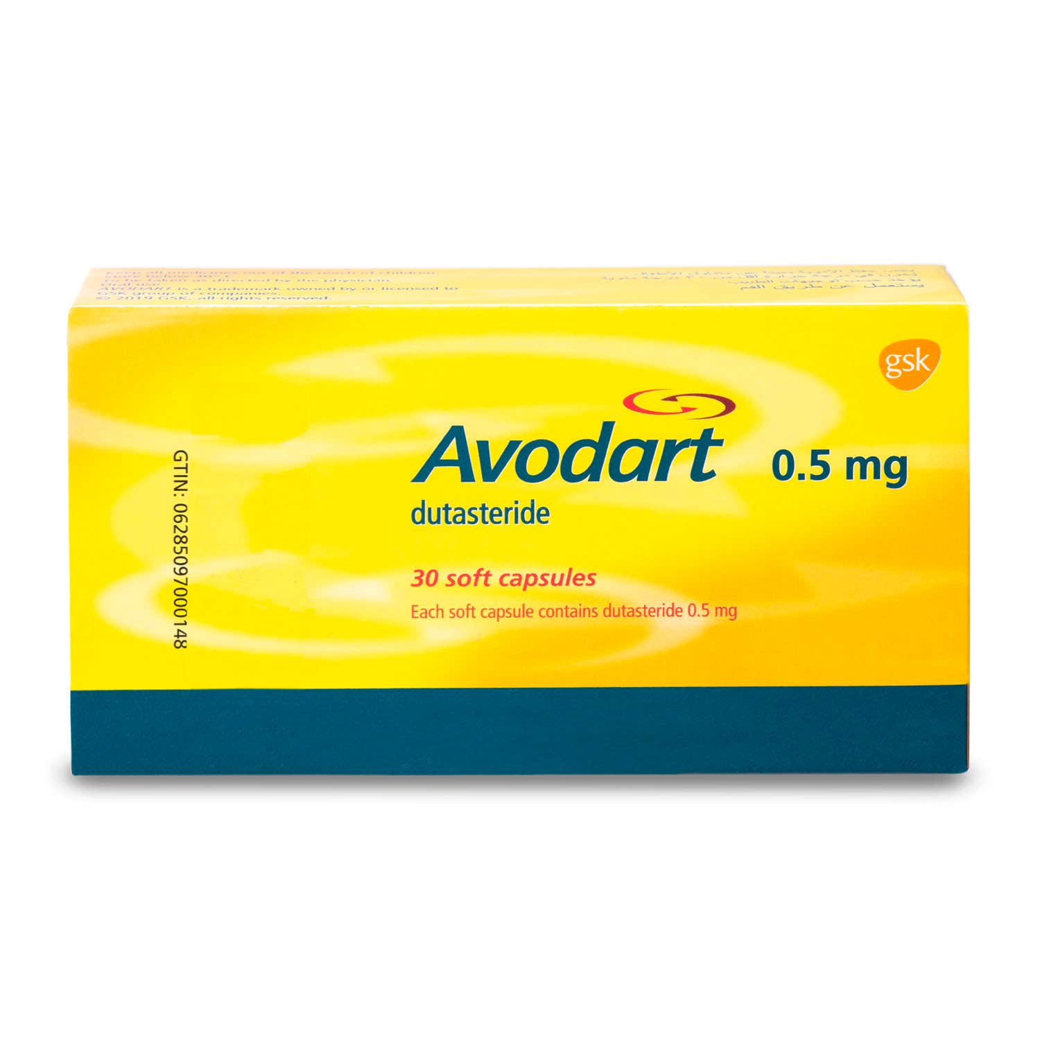 Avodart, Weichgelatinekapseln