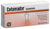 Cefamadar, Tabletten
